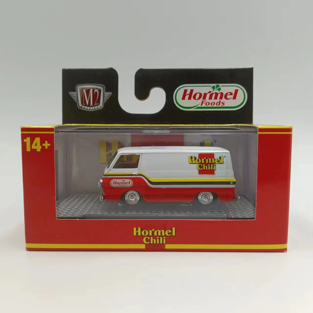 

Машины M2 1/64 1964 Dodge A100 Panel Van, литая под давлением модель автомобиля из сплава, коллекция дисплеев, подарок ребенку