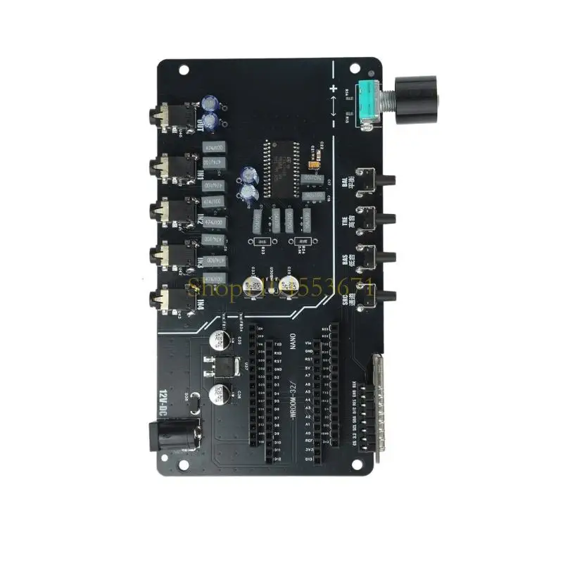 Best Seller TDA7440D Digital Tone Board, 4 Two-Channel Inputs, I2C Tone Routing Module