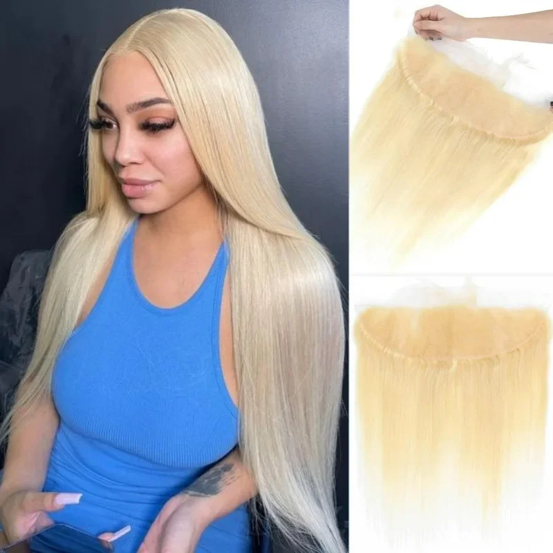 Lace Closure Straight 13x4 Lace Frontal Closure Hand Tied Human Hair Closures Free Part Hd Lace Closure Pre Plucked