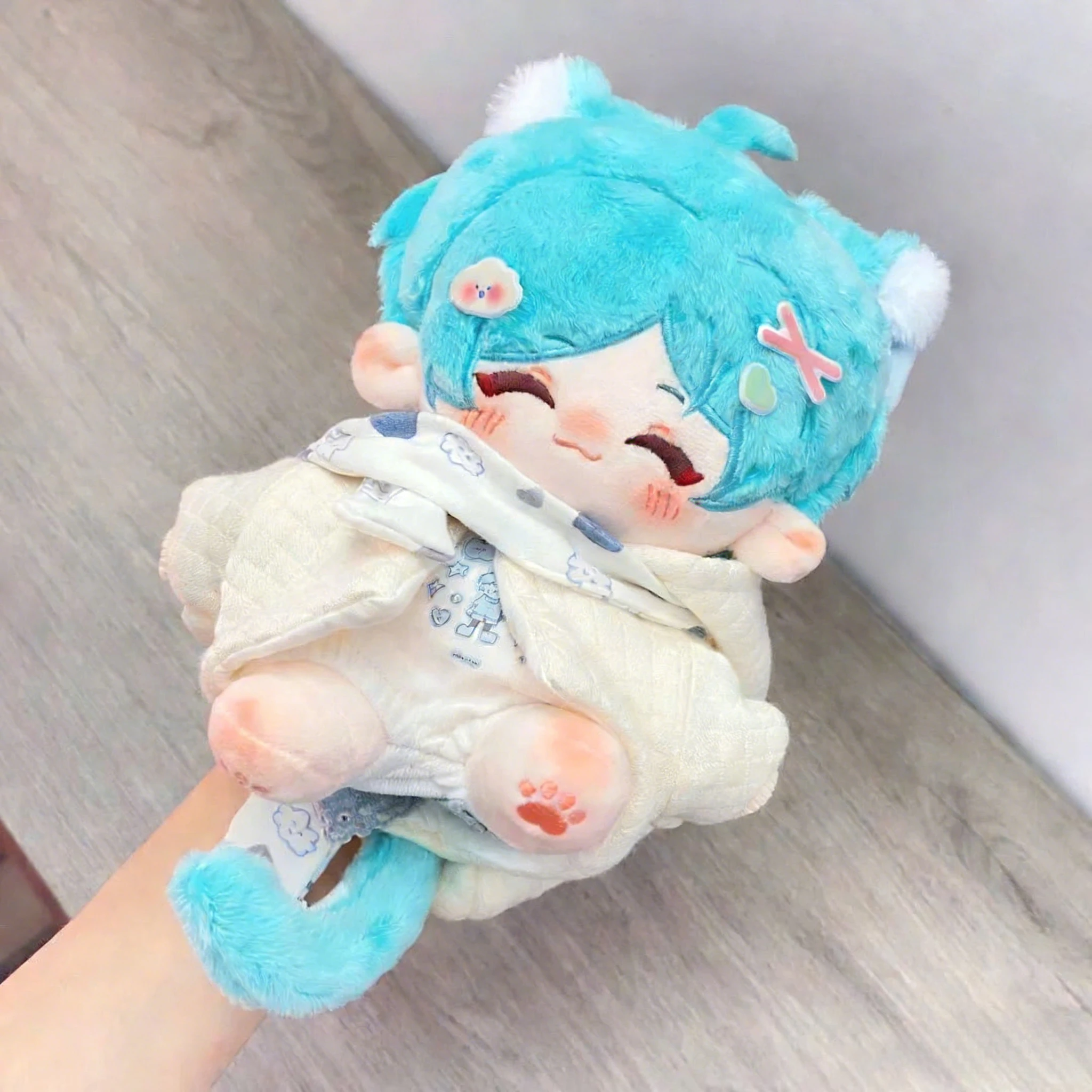 

20cm Ensemble Stars Kanata Shinkai Plush Doll Game Character Kawaii Stuffed Toy Soft Body Figure Collectible Anime Fans Gift