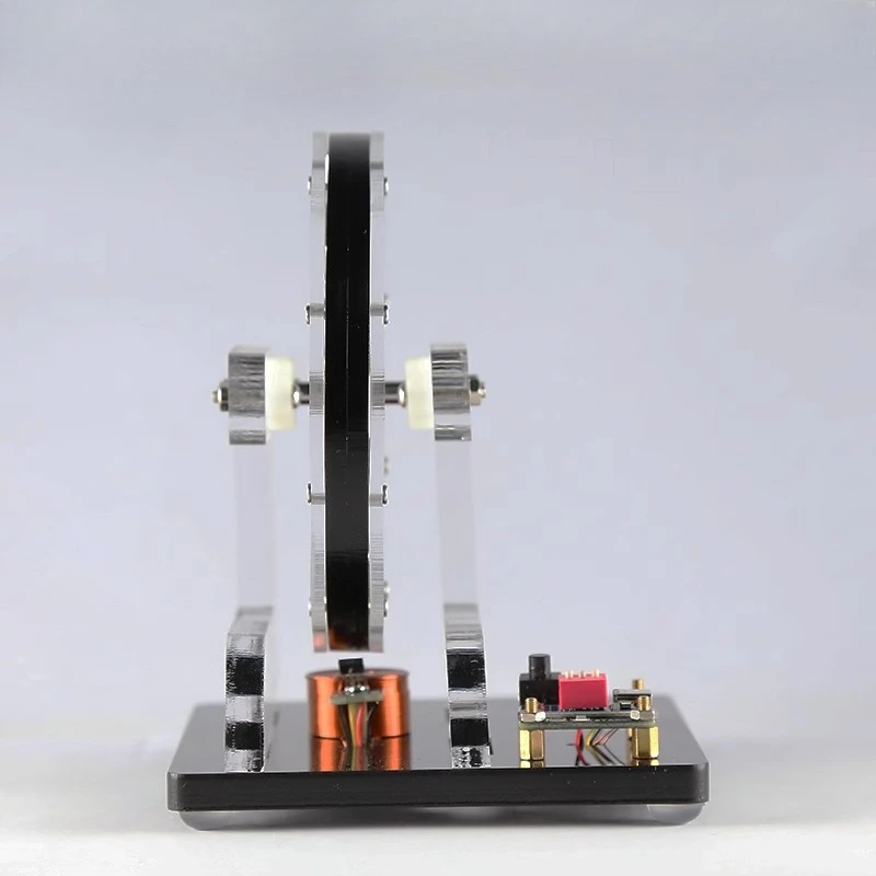 Modelo de Motor sin escobillas pequeño, Motor de rueda, baja potencia, tecnología de alta velocidad, adorno, modelo de experimento físico, juguete