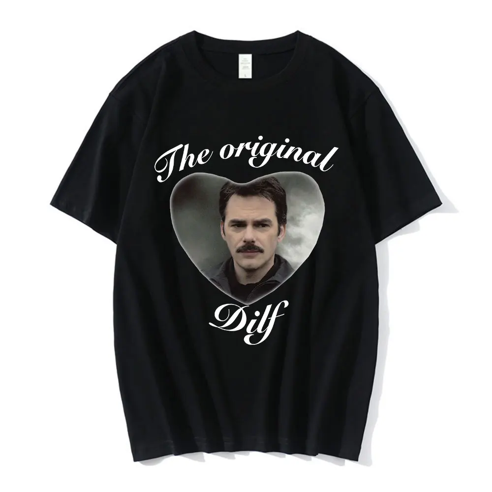 Classic The Original DILF Charlie Swan Twilight T Shirt Cotton Bella T-shirts Men Women Short Sleeve Tees Clothes Streetwear