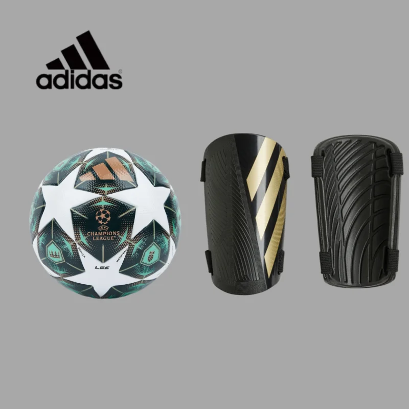 

Adidas Starter Full Kit No.5 Soccer Ball Matching M Size Washable Reusable Shin GuardsJH1296+JG8779