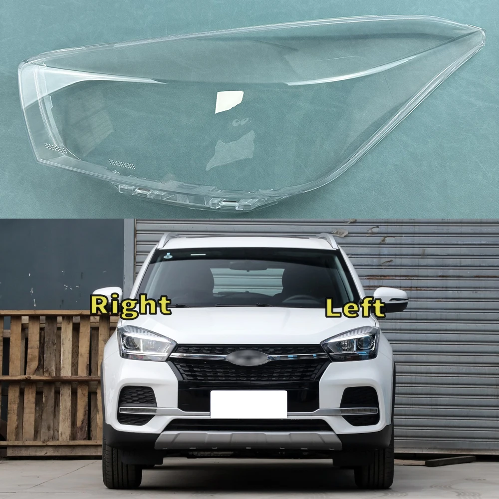 

For Chery Tiggo 5x 2019 2020 2021 Headlight Cover Transparent Lamp Shade Headlamp Shell Plexiglass Auto Replacement Parts