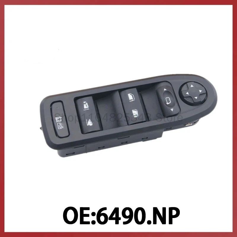 

6490.QY подходит для переключателя управления стеклоподъемником автомобиля Peugeot 508 2008-2013 годов выпуска.