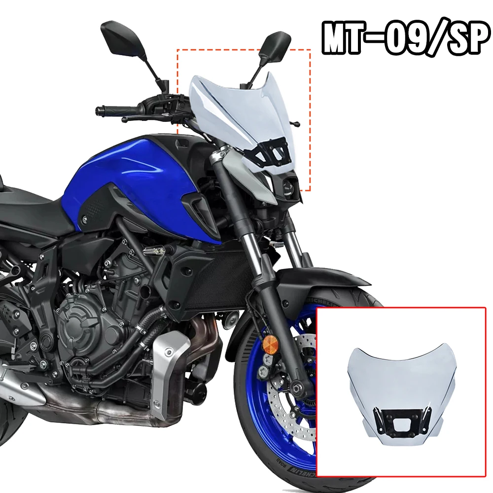 

Motorcycle Accessories Wind Deflectors NEW 2021 2022 Windshield Windscreen For YAMAHA MT-09 SP MT09SP MT 09 SP mt09