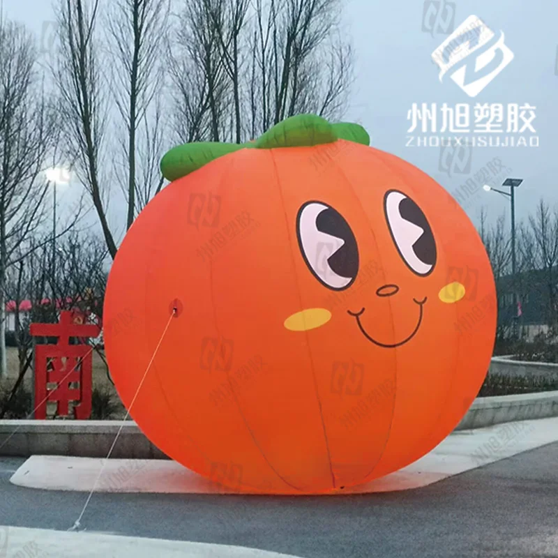 

The inflatable tomato fruit air mold with blower is used for decorative props in outdoor shopping malls and playgrounds
