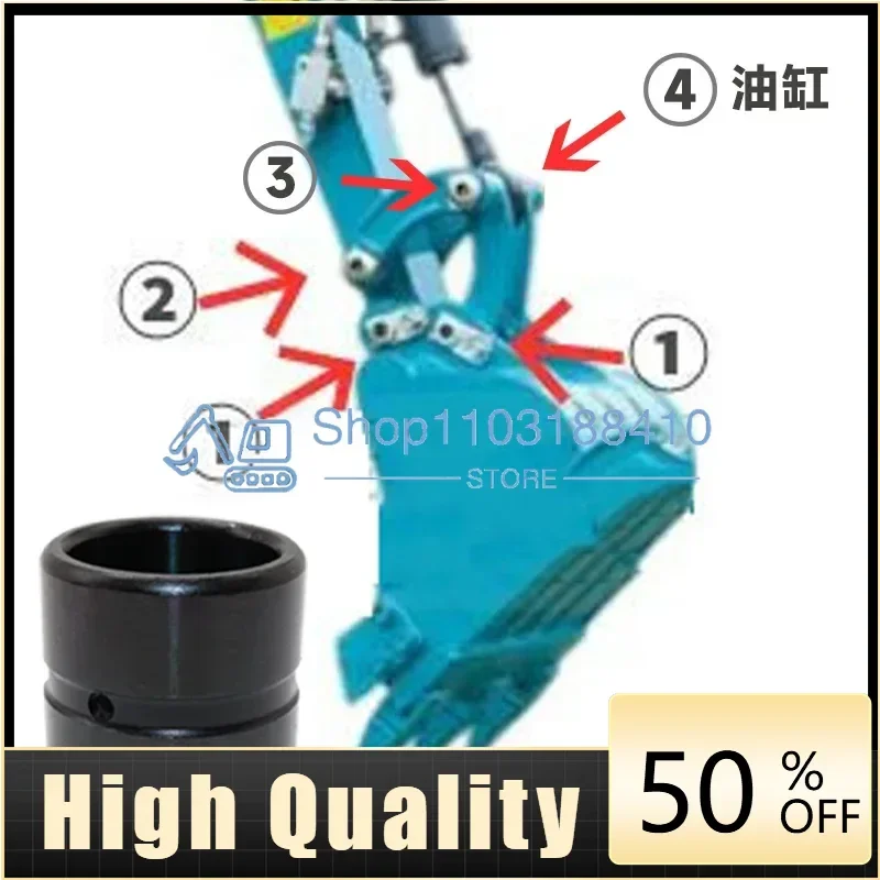 2PCS/LOT  bushing gasket oil seal Mini-digging  U15 17 20 25 bucket shaft pin connecting rod
