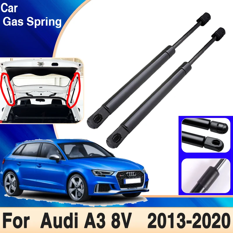 

For Audi A3 Sportback Accessories 2013~2020 Car Trunk Hydraulic Rod Tailgate Gas Strut Shock Strut Lift Supports Car Accessories