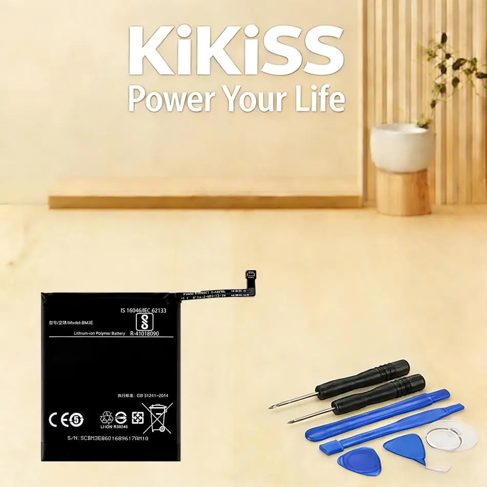 

Аккумулятор BM3E для Xiaomi MI 8 Mi8 M8: Прочный, 3400 мАч, с отличной работой при низких температурах