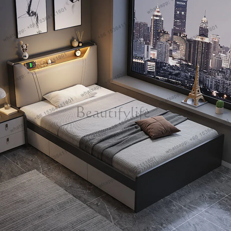 FG Floor Modern Bed Bedroom Children Luxury Double Baby Mobile Princess Sleeping Design Bed Wooden Muebles Lounge Suite Furnitur