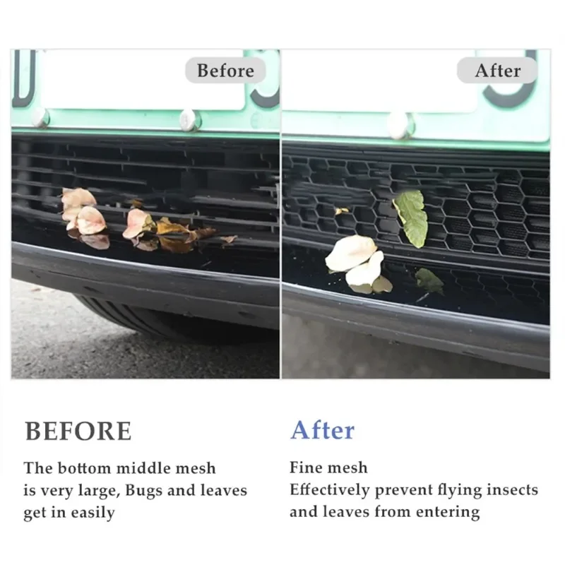 Auto Untere Stoßstange Anti Insekten Net Vent Abdeckung für Tesla Modell Y Modell 3 2020-2013 Front Grille Mesh abdeckung Lufteinlass Vent Pane