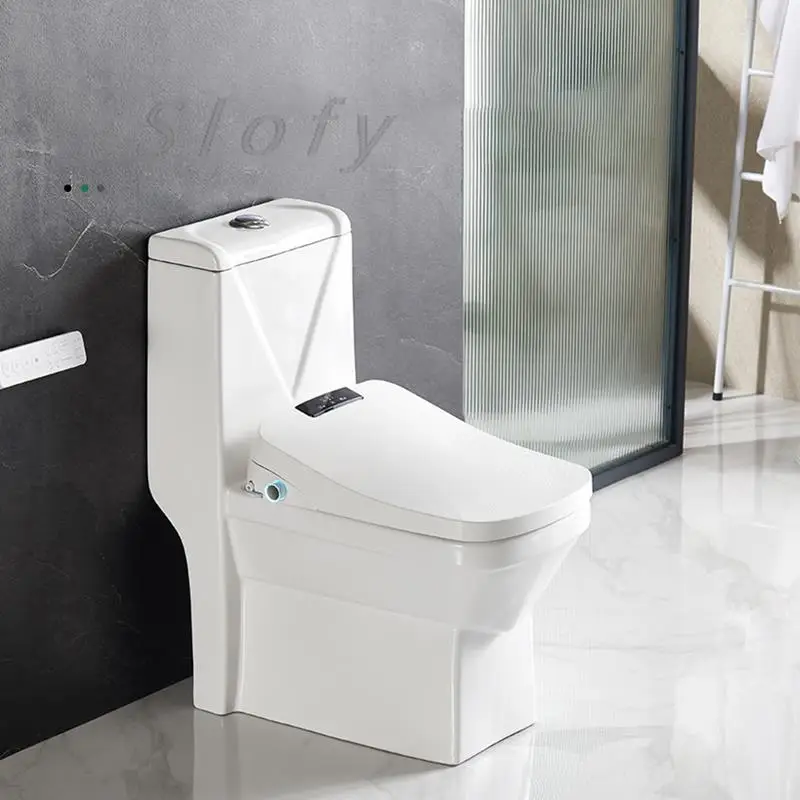 Bidet WC Coperchio universale intelligente Ciotola WC WC Copri asciugatrice ad aria calda Temperatura del vento dell\'acqua per bagno Bagno WC