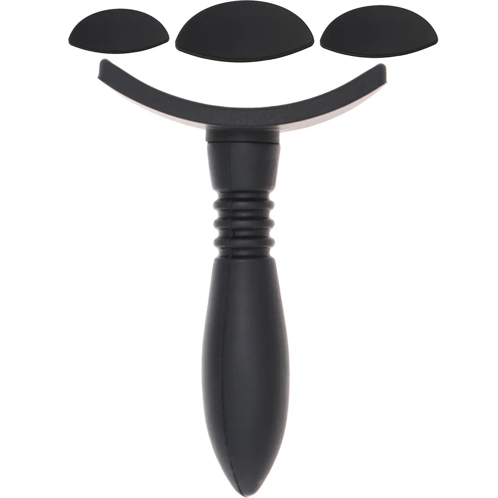 1 セットシリコンアイシャドウスタンプアプリケーター 1 セット軽量実用的なメイクアップツールクイッククリースアイシャドウ使用のための怠惰な