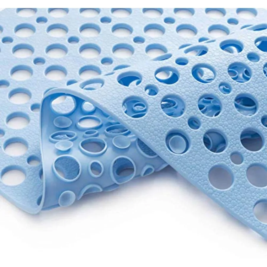

Nonslip Bathtub Mat Extra Soft TPE Bath Mat for,Machine Washable Bathroom Shower Mat, Smooth/Non-Textured Tubs Only, 30L x 17W