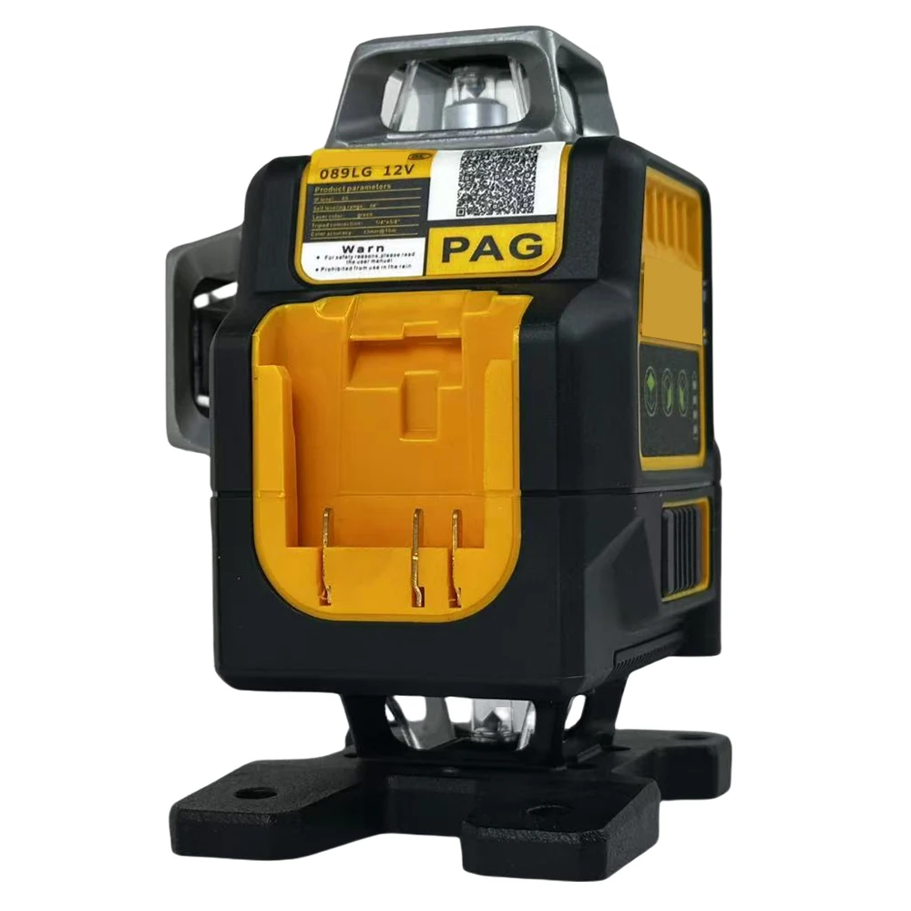 Energy-efficient 089LG 16 Lines Laser Level Lithium-Ion Battery Outdoor Power Tools Automatic Leveling Cross Line Laser Level