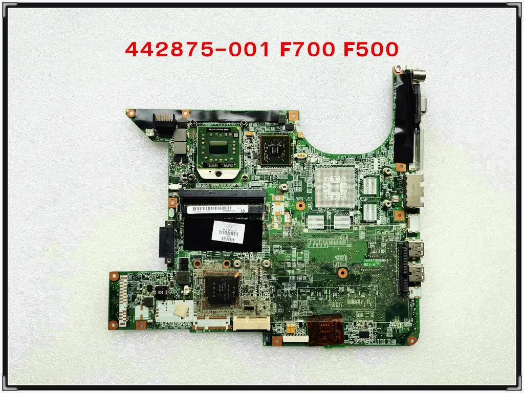 

442875-001 DA0AT8MB8H6 Motherboard for HP G6000 COMPAQ F500 F700 /w upgrade R Version G6100