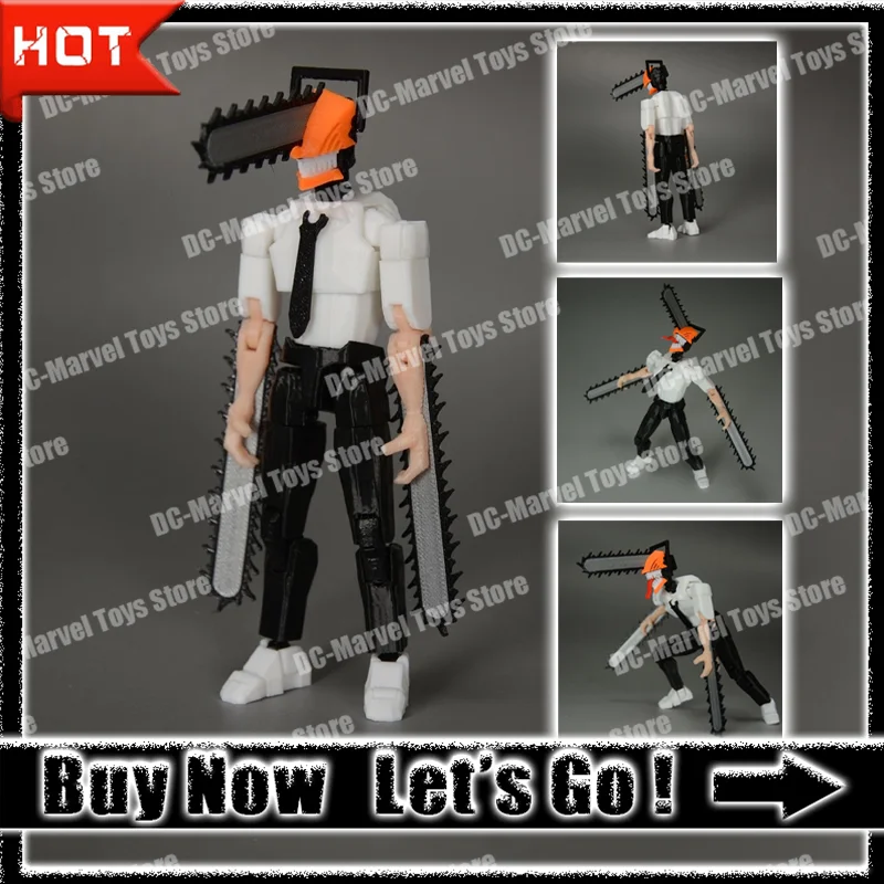 

In Stock 3d Printed Chainsaw Man Accessories Multi-Jointed Movable Shapeshift Character Action Figure Mannequin Custom Toys