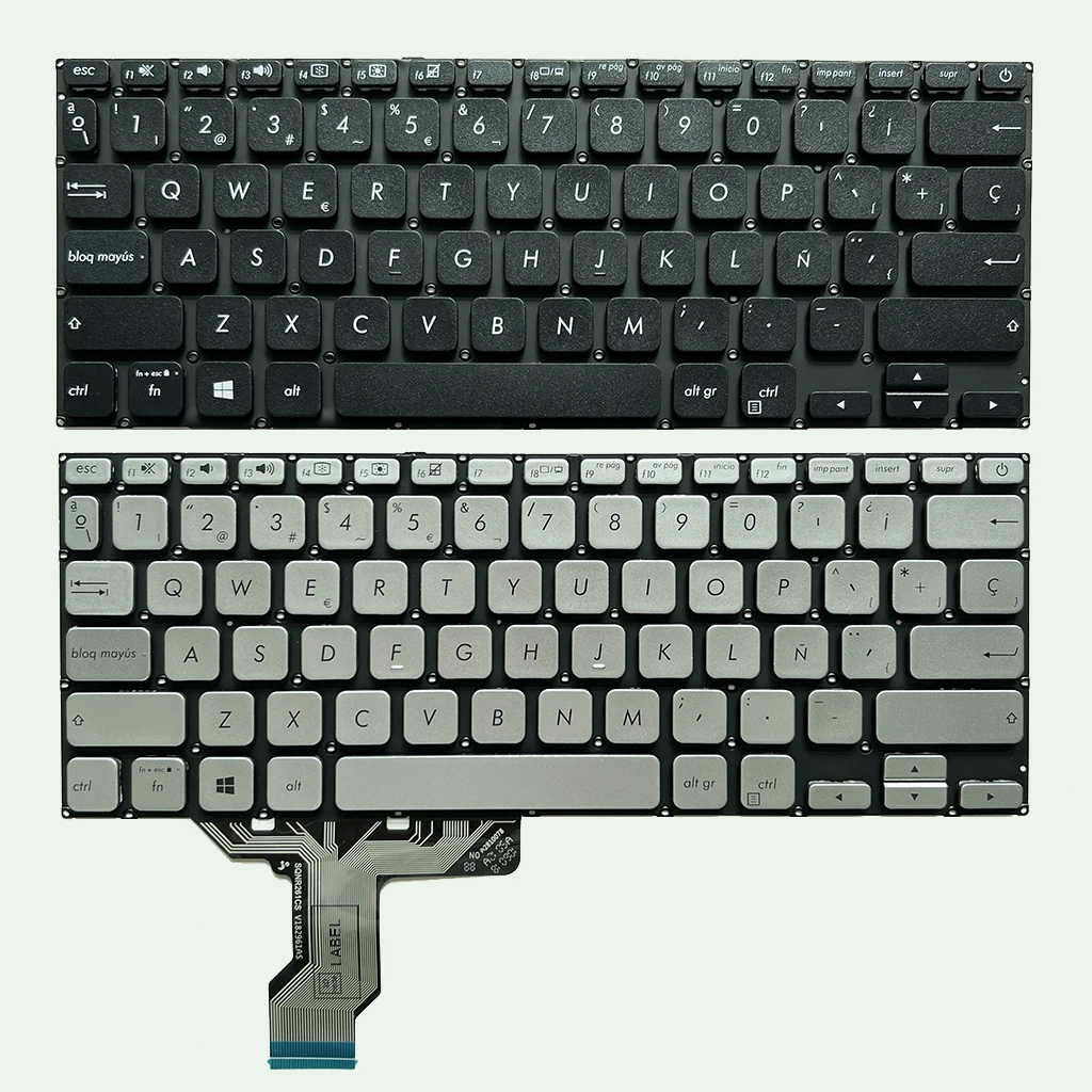 

Клавиатура испанская X420 для ноутбука ASUS VivoBook X420F X420FA X420U X420UA A420F A420 A420U S420 S420UA P1411F P1411FA SP