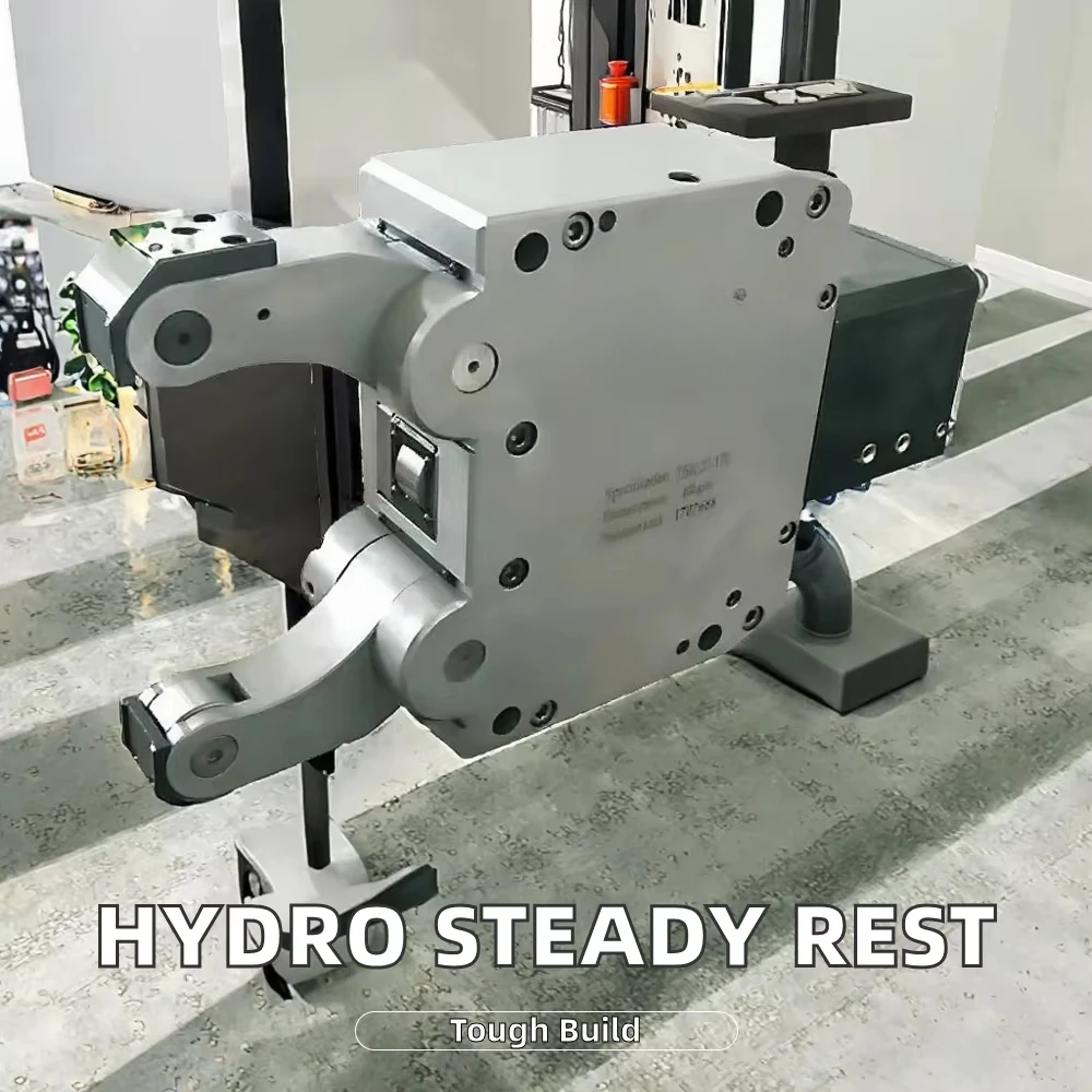 Steady Rest Accessory CNC Lathe Milling Machine Industrial Use Cast Iron Steel Plastic Materials 1 Year Warranty WEIZHUO Brand