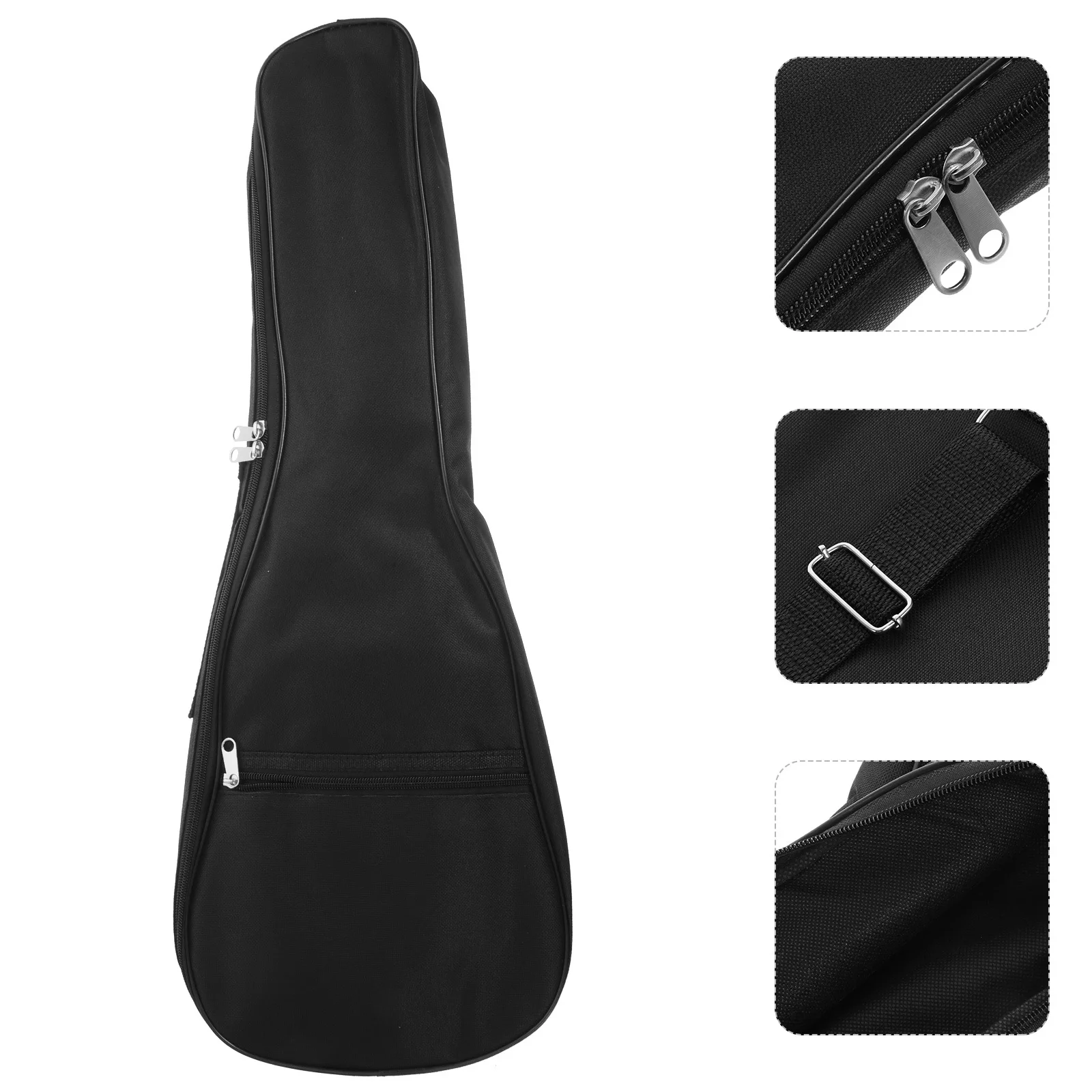 Bolsa de transporte para ukelele, bolsa de almacenamiento de tela Oxford impermeable para guitarra de 21, 23 y 26 pulgadas, organizador de viaje ligero