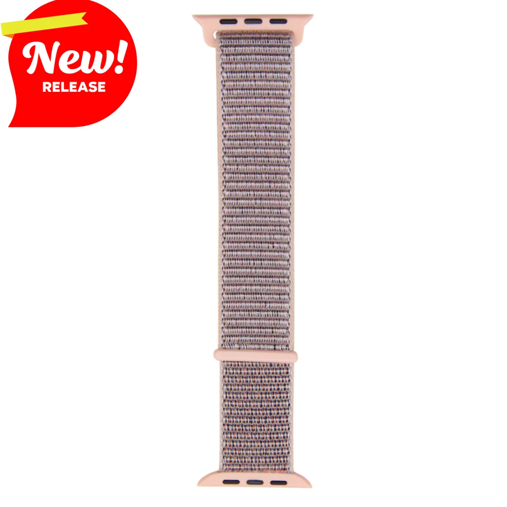 

Velcro Loop Strap For Apple Watch Band 44mm 40mm 49mm 45mm 41mm 38mm Bracelet Nylon Sport Band for iWatch Series 9 8 7 6 5 4 3