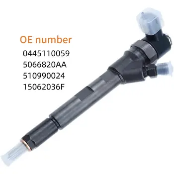 適用於Bosch Jeep Cherokee KJ 2 2.8 CRDI LDV Maxus 的全新燃油噴射器 0445110059 510990024 5066820AA 15062036F 6 最佳銷售 切諾基 kj - №3