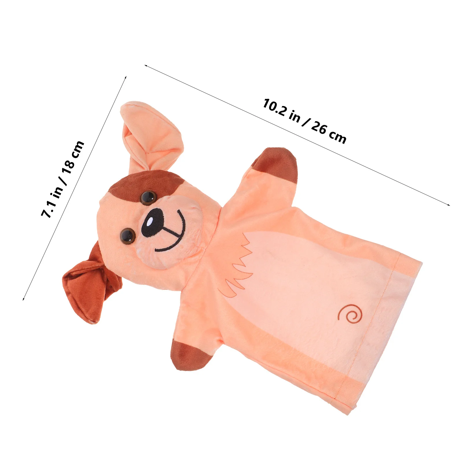 家畜ハンドパペット ソフトでかわいい犬 インタラクティブごっこ遊び ストーリーテリング ロールプレイ 就学前用品 家畜のおもちゃ