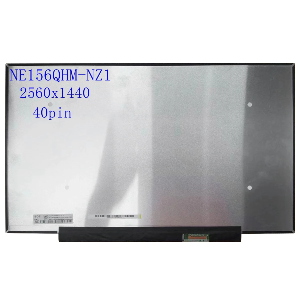 

15.6" inch laptop LCD screen Matrix NE156QHM-NZ1 V8.0 NE156QHM-NZ1 QHD 2560x1440 40pin