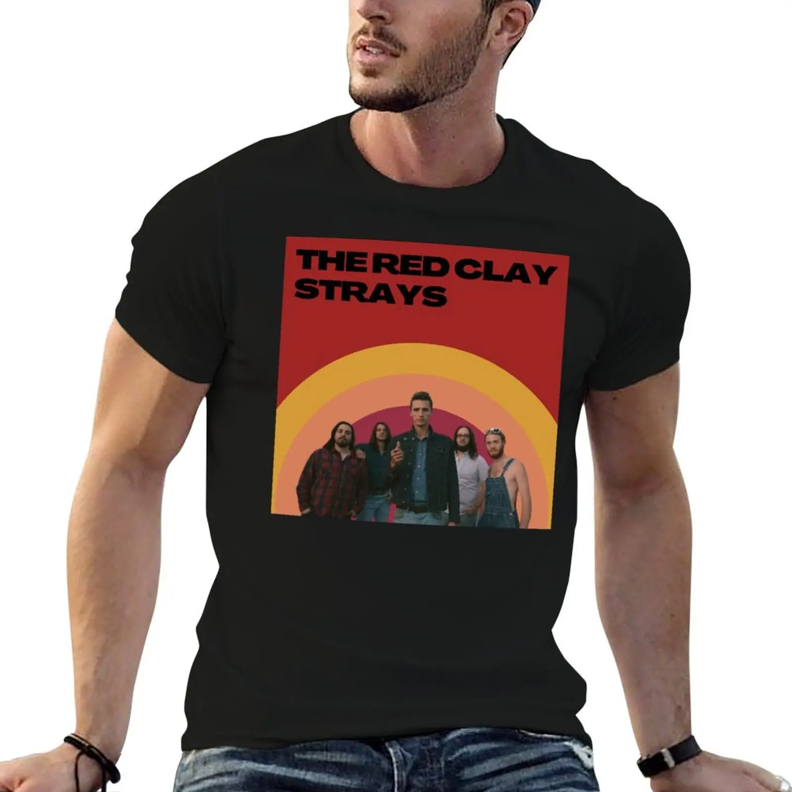 

The Red Clay Strays art T-Shirt anime tshirt t shirts for man cotton T-Shirt