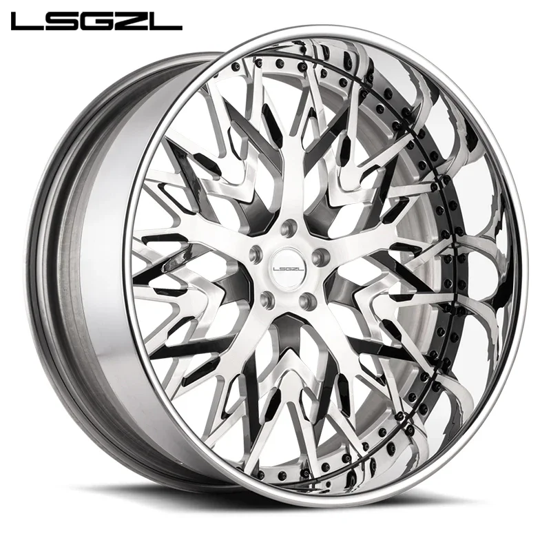 

LSGZL Bc Forged Wheels Forged Aluminum Alloy Wheel 2 Piece Rim for Sport