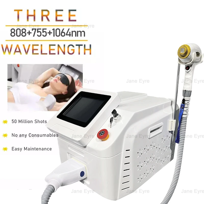 Max 3500W 808nm Diode Laser Depilation Equipment Ice Laser Hair Removal Machine For Salon Skin Rejuvenation