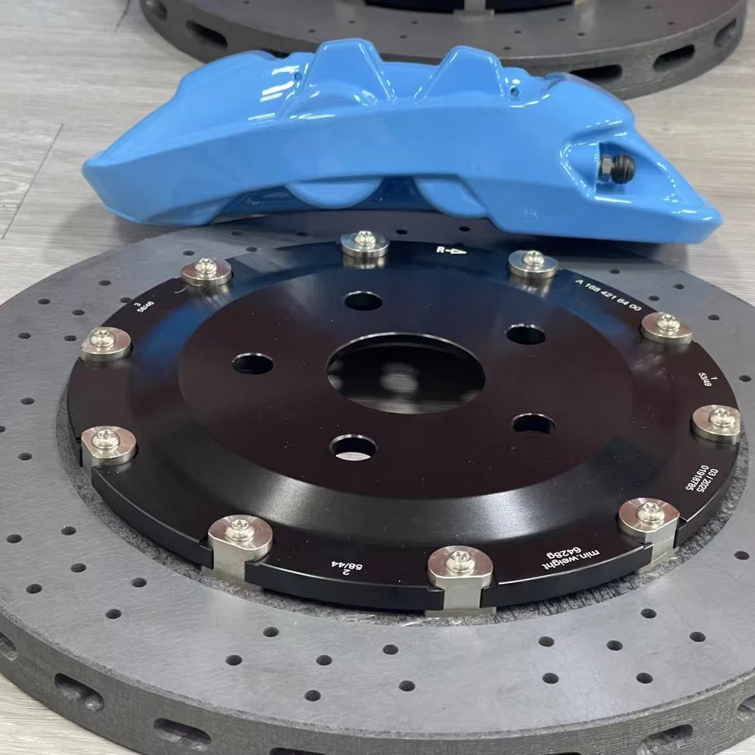 400mm+380mm Carbon Ceramic Brake Disc,Front RC6 6 Piston Brake Caliper,Back RC4 4 Piston Calipers Auto Brake Systems for LM500