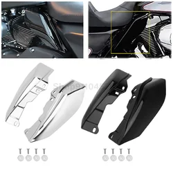 Motorcycle Heat Shield Air Deflector Motocross ABS Trim For Harley Touring Street Glide Road King Road Electra Glide 2009-2016