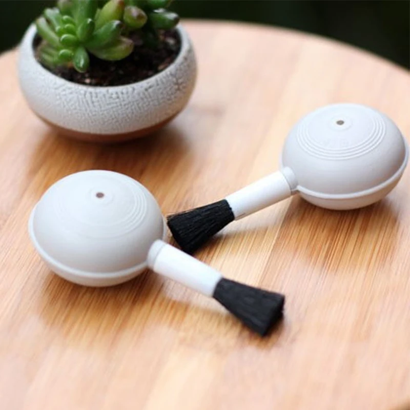 2 In 1 Computer Keyboards Portable Practical Dust Remover Camera Lens Removable Succulent Cleaning Mobile Phone Air Blower Brush