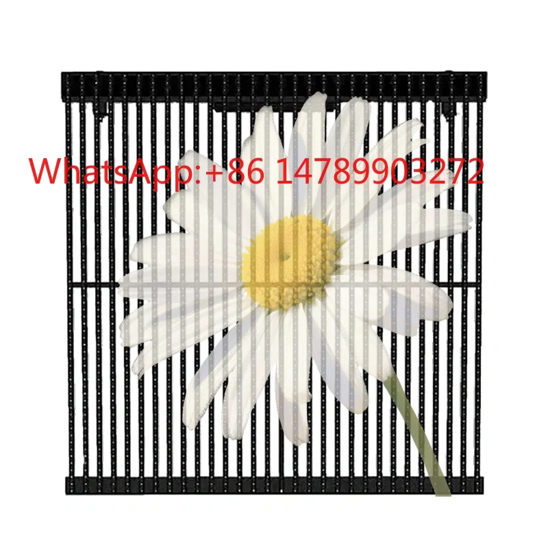 

Grid Transparent LED Screen Self Heat Dissipation Flexible Durable Shopping Mall Outdoor Display Panel