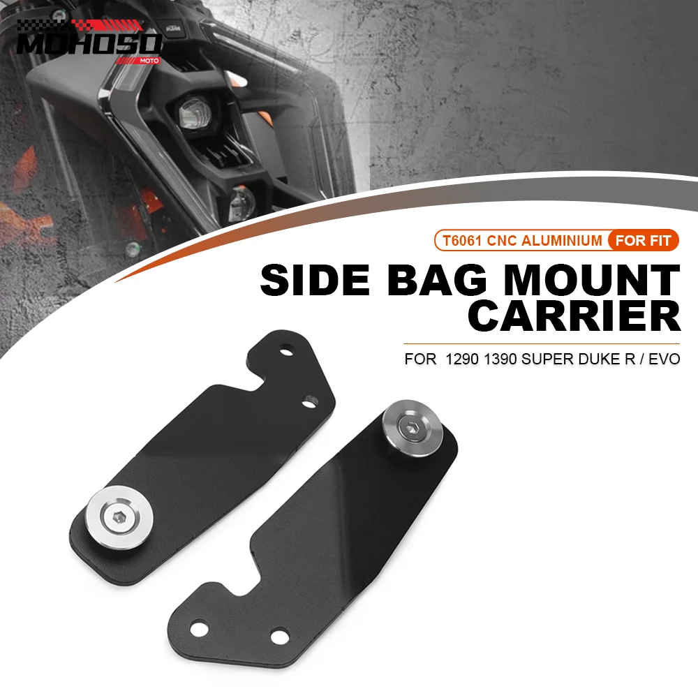 

Aluminium Side Bag Mount Carrier Bracket For 1290 Super Duke R EVO 2022 2023 1390 Super Duke R 2024 2025 Motorcycle Accessories