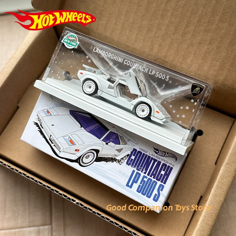 

Brand New In Stock Hot Wheels RLC 1982 LAMBORGHINI COUNTACH LP 500S Collectors Version 1:64 Scale Alloy Car Model Cars Original