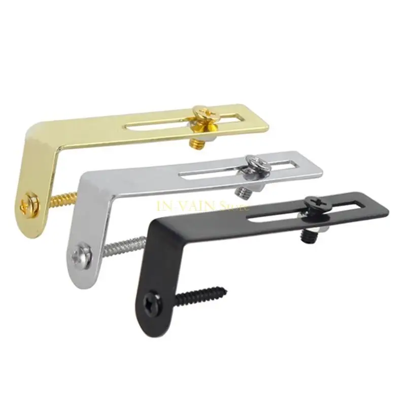 M5TC Guitar Pickguard Bracket For Guitar Metal 63x26.5mm Guitar Parts Accessories