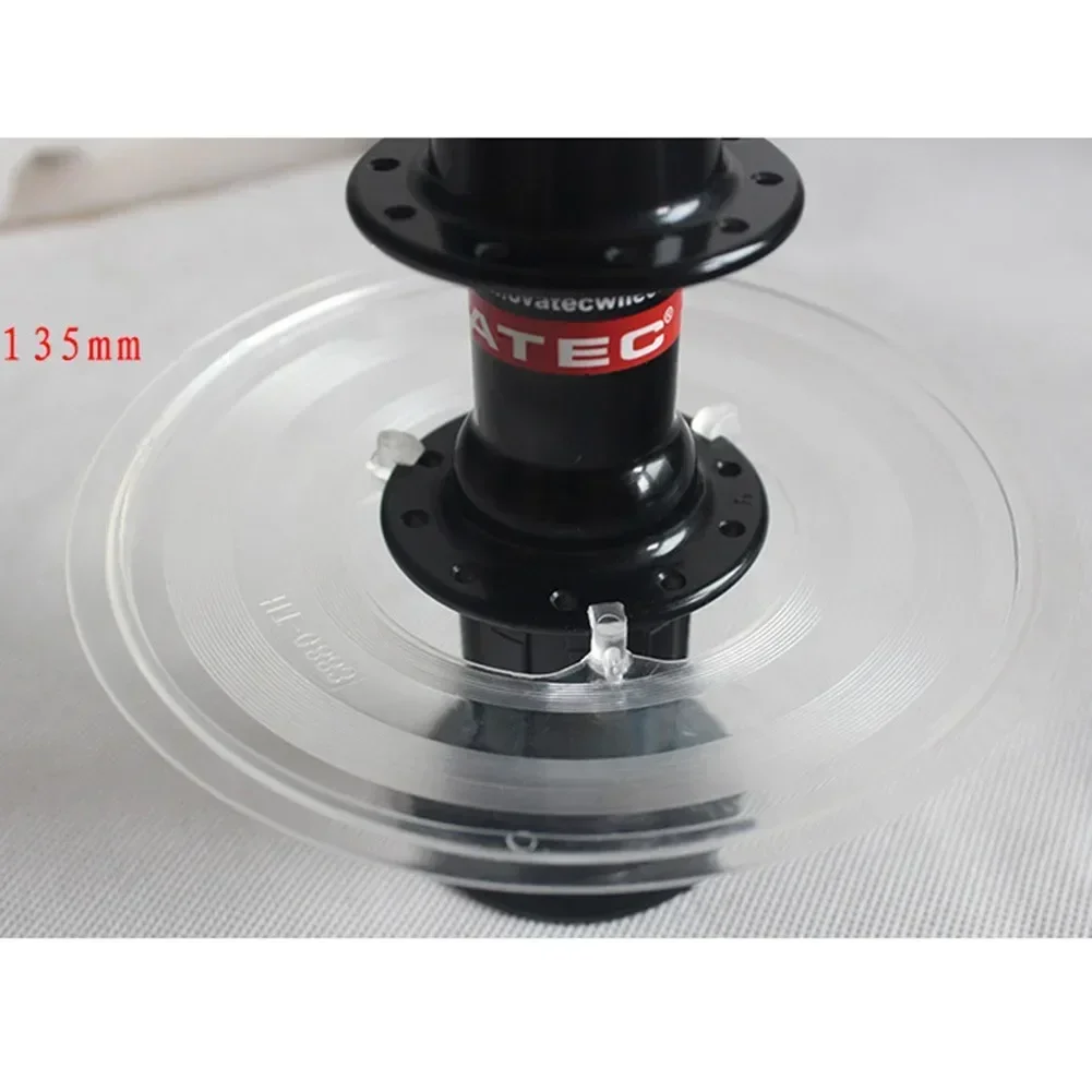 135mm Bicycle Wheel Hub Protector Guard Cassette Freewheel Protection Cover Transparent Bike Wheel Hub Protector Cycling Parts view 4