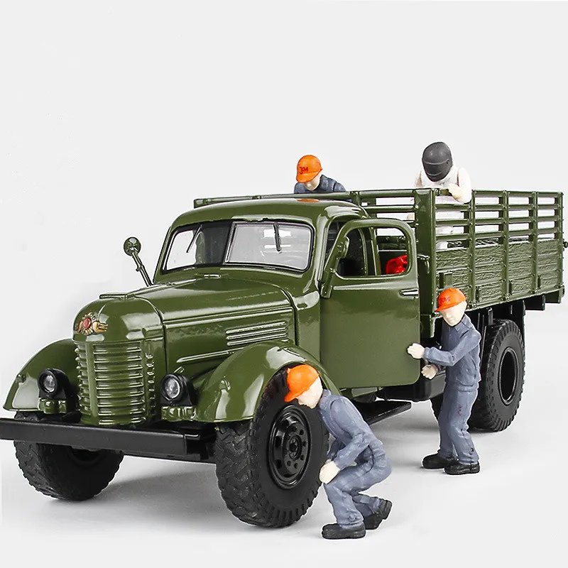 Nuevo modelo de camión militar extraíble de aleación 1:32, juguete de camión de transporte de simulación, venta al por mayor