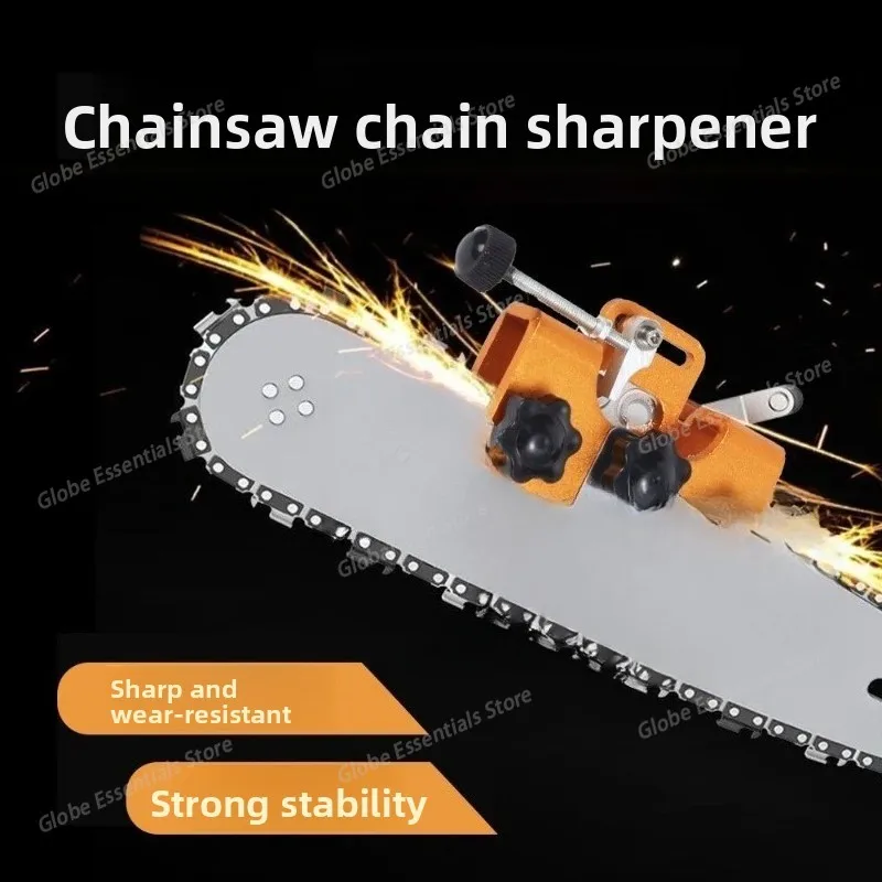 

Portable Chainsaw Sharpener Kit Hand Crank & Electric Saw Tool Set Fast Sharpening Stones for Woodworking Garden Chainsaw Chains