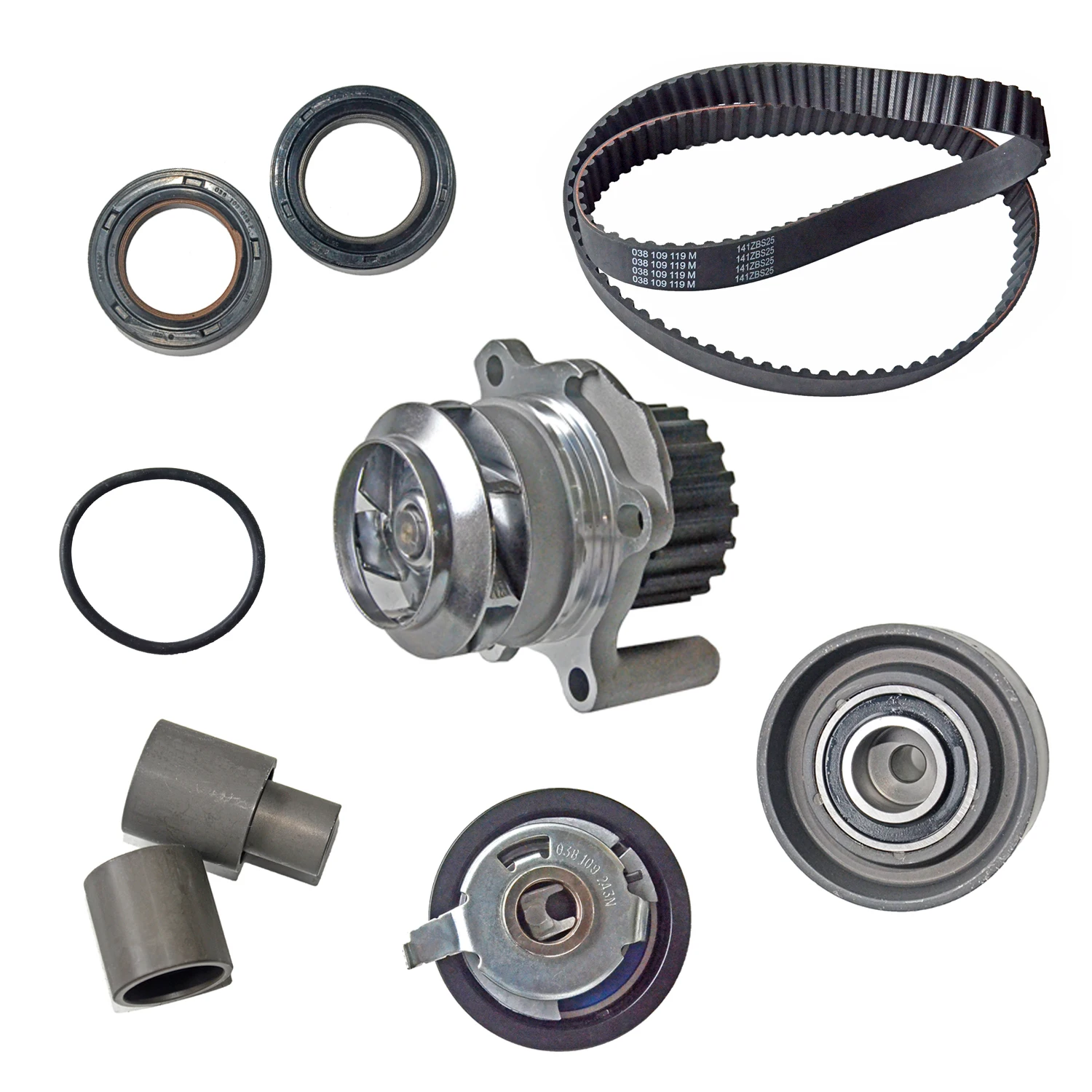 

AP01 New Timing Belt Kit With Metal Impeller For VW Volkswagen Beetle Jetta Golf ALH Diesel (1999-2004) 1.9L CRP