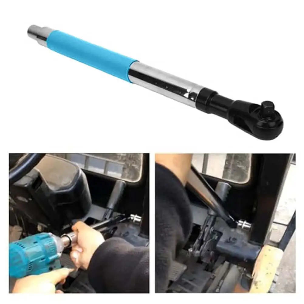 

Heavy Duty Wrench Extender Tool for 3/8 1/2 1/4 Drivers Slim Profile for Confined Areas Quick Change Mechanism