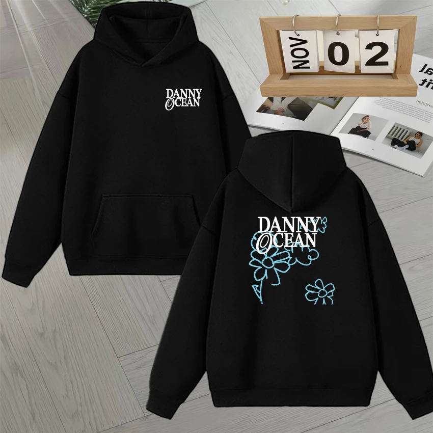 

Rapper Danny Ocean 2026 Fashion Print Fleece Sweatshirt Men Women Aesthetic Trendy Hoodie Loose Casual Oversized Pullover Unisex