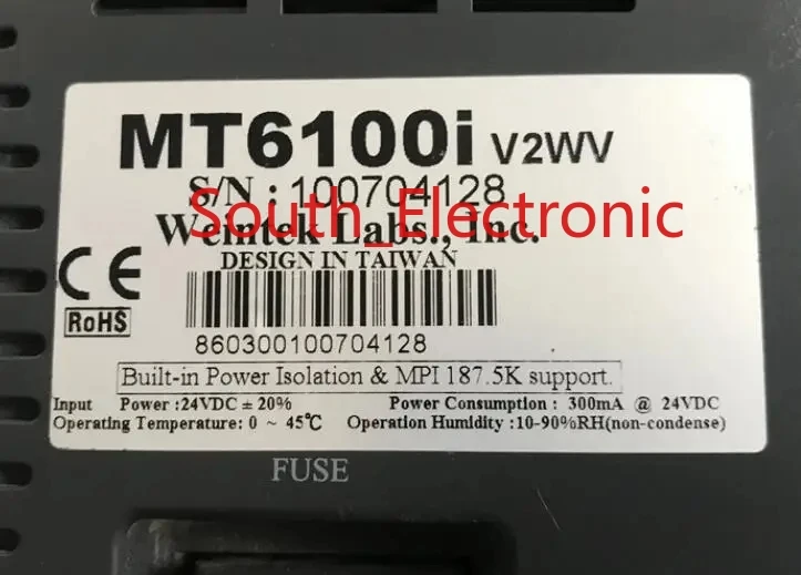 MT6100IV2WV  10.4inch   touch screen  , In good working condition, free shipping  a
