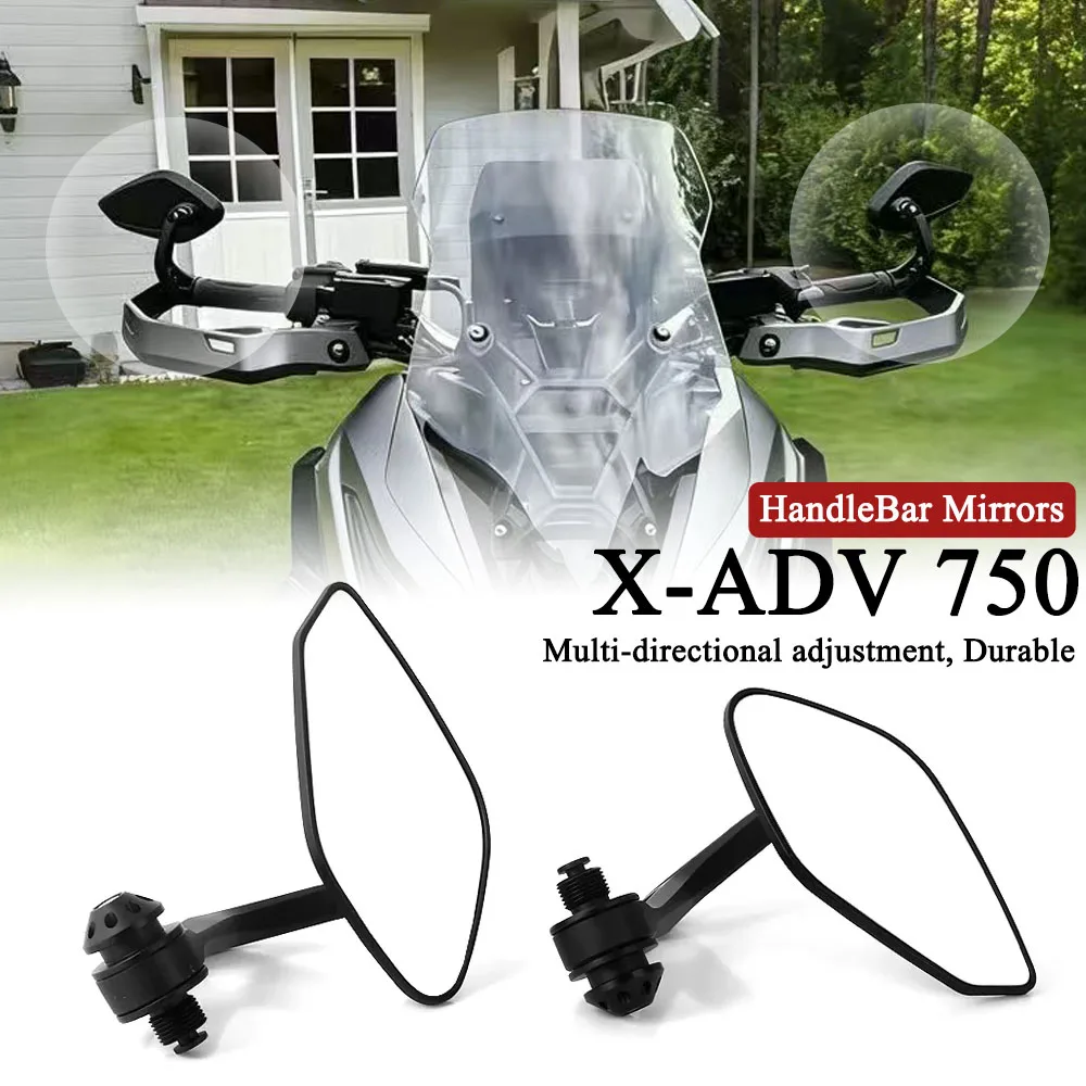 

Новые регулируемые зеркала заднего вида для мотоциклов, крепление на руль, подходят для Honda X-ADV 750 X-ADV750 XADV 750 2021-2025