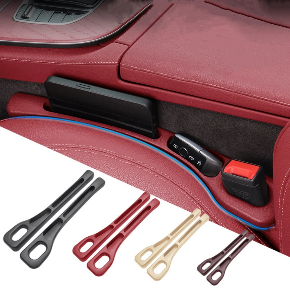2 stücke Auto Sitz Lücke Stecker Streifen Multi Funktionale Auslaufsicher Füllung Streifen Wasserdichte Sitz Lücke Lagerung Box Auto Innen Zubehör