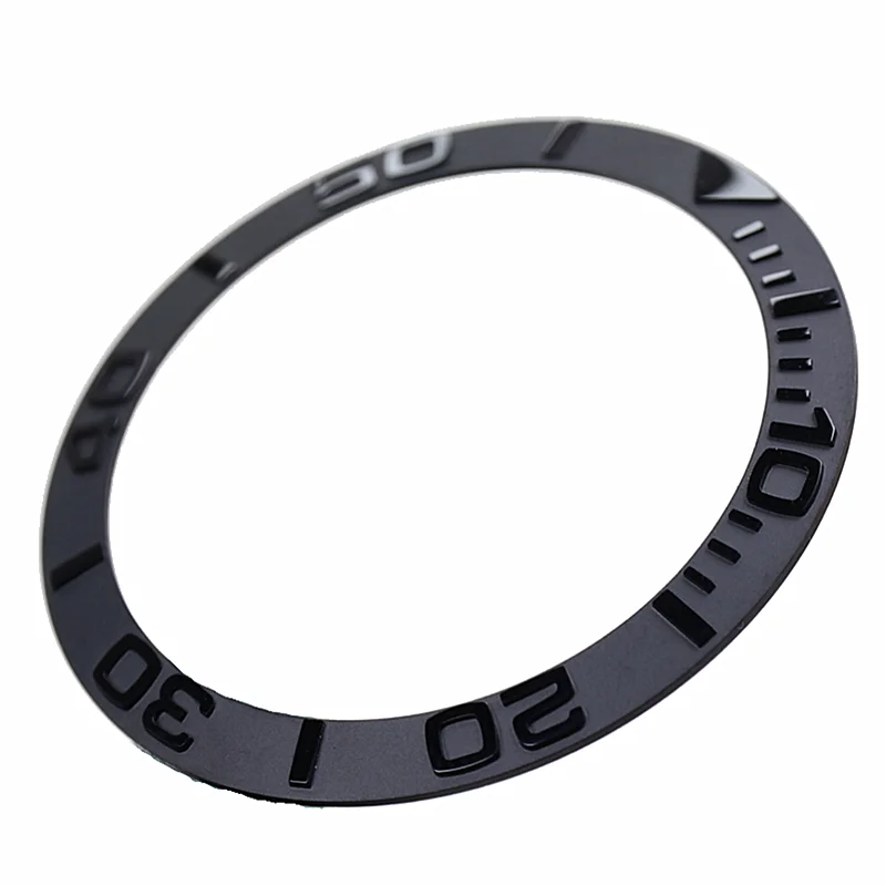 High Quality Od 38mm40mm40.5mm Yacht Design Frosted Ceramic Bezel Insert for Watch Assembly Repair Replacement Watchmaker MODS