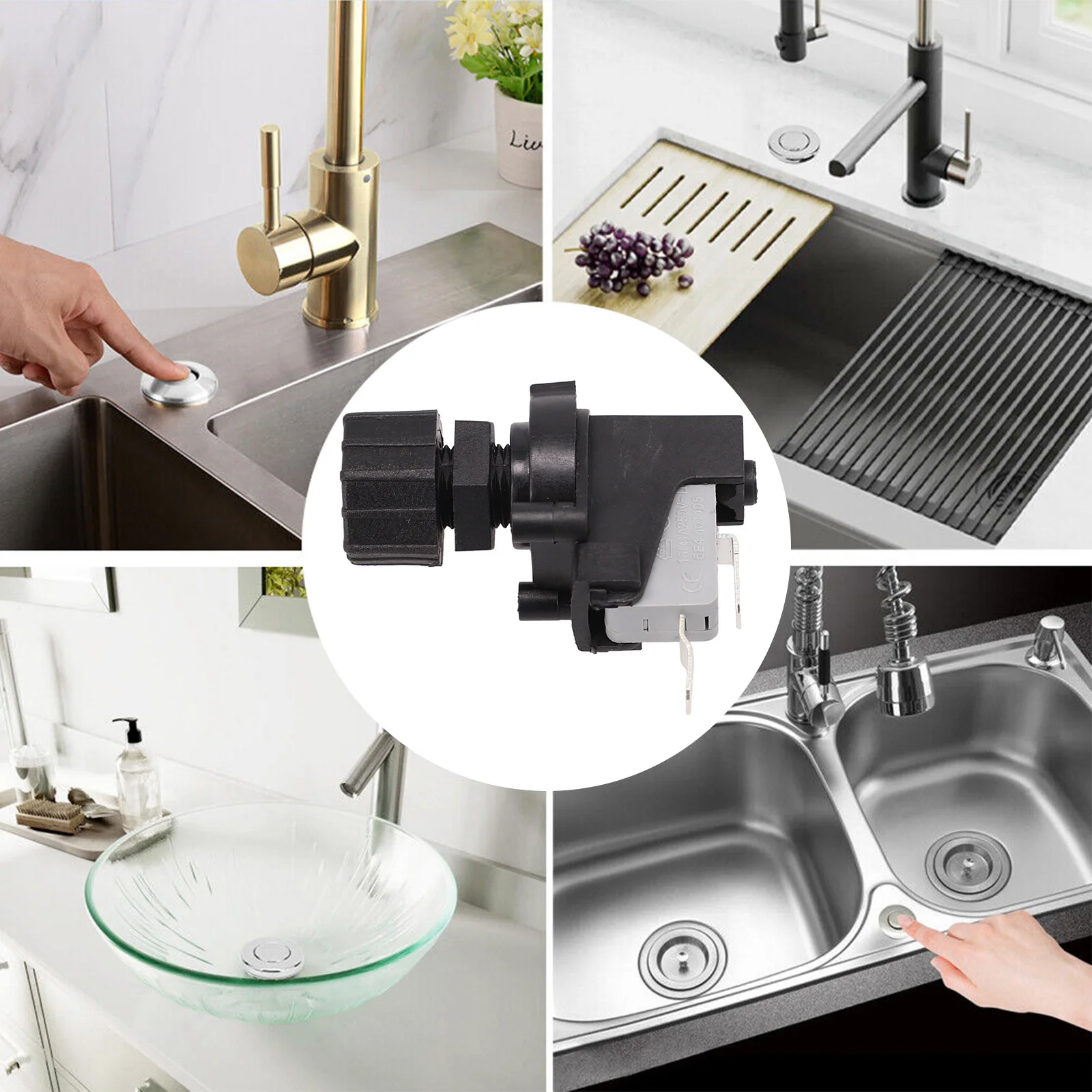 Practical Air Pressure Switch Knob Air Pressure Switch - Knob Pneumatic Air Pressure Switch - Bath Spa Tubing Home